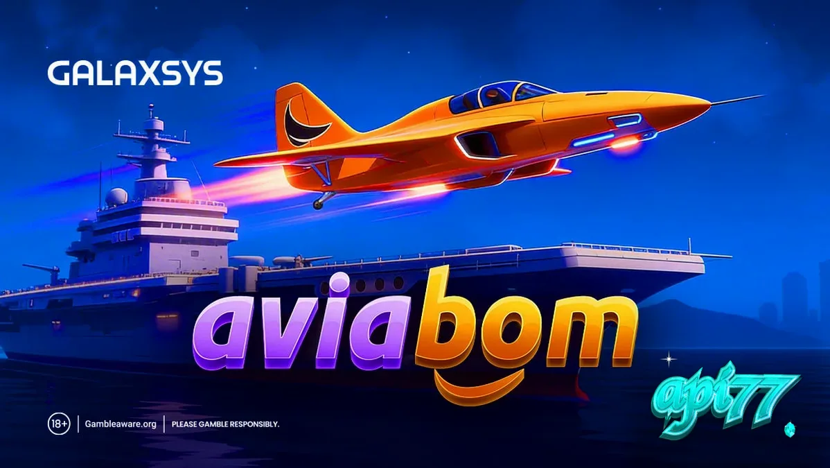Tampilan antarmuka permainan Aviabom oleh Galaxsys